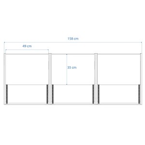 Buso Audio Rack & Roll Triple Black