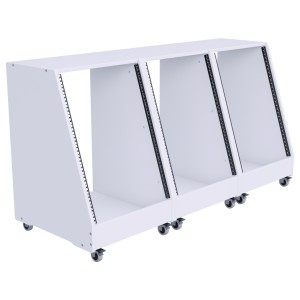 Buso Audio Rack & Roll Triple White