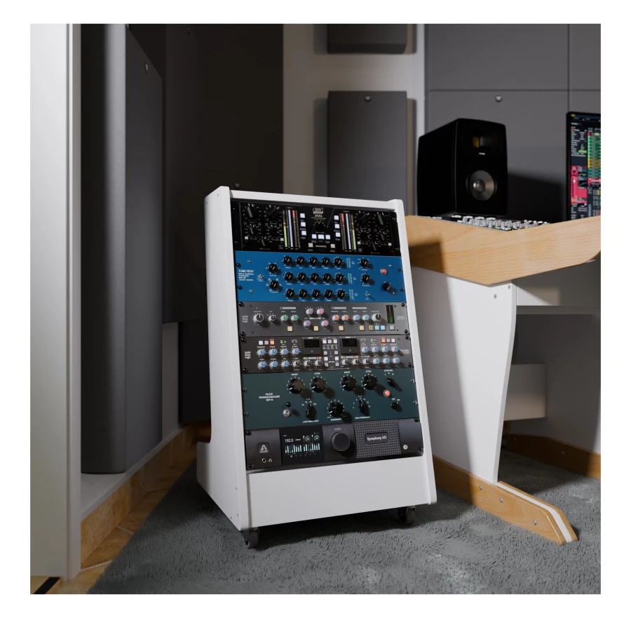 Buso Audio Rack & Go White
