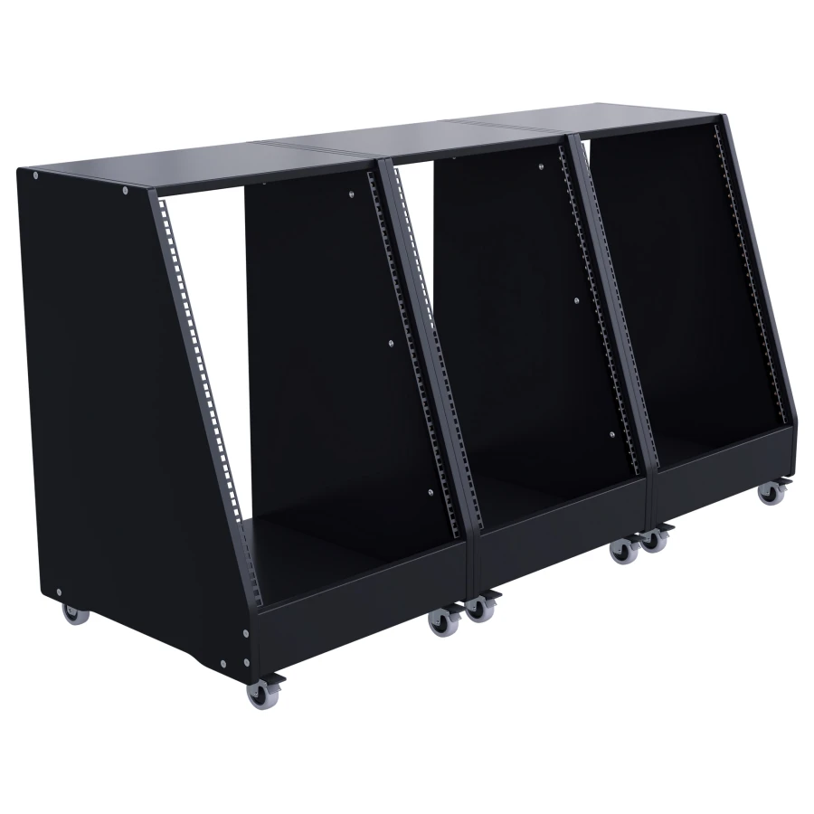 Buso Audio Rack & Roll Triple Black