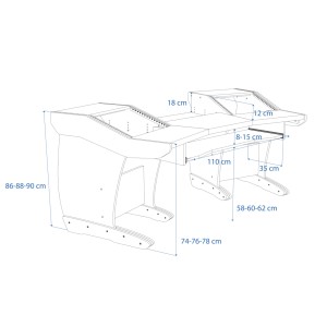 Buso Audio Studio 61 White/Beech