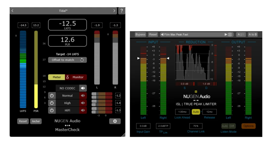 NUGEN Audio MasterCheck 2 + ISL 2ST