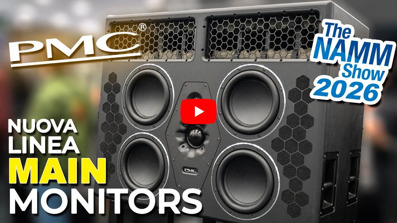 PMC presenta i nuovi Main Monitors - video Milk Audio Store
