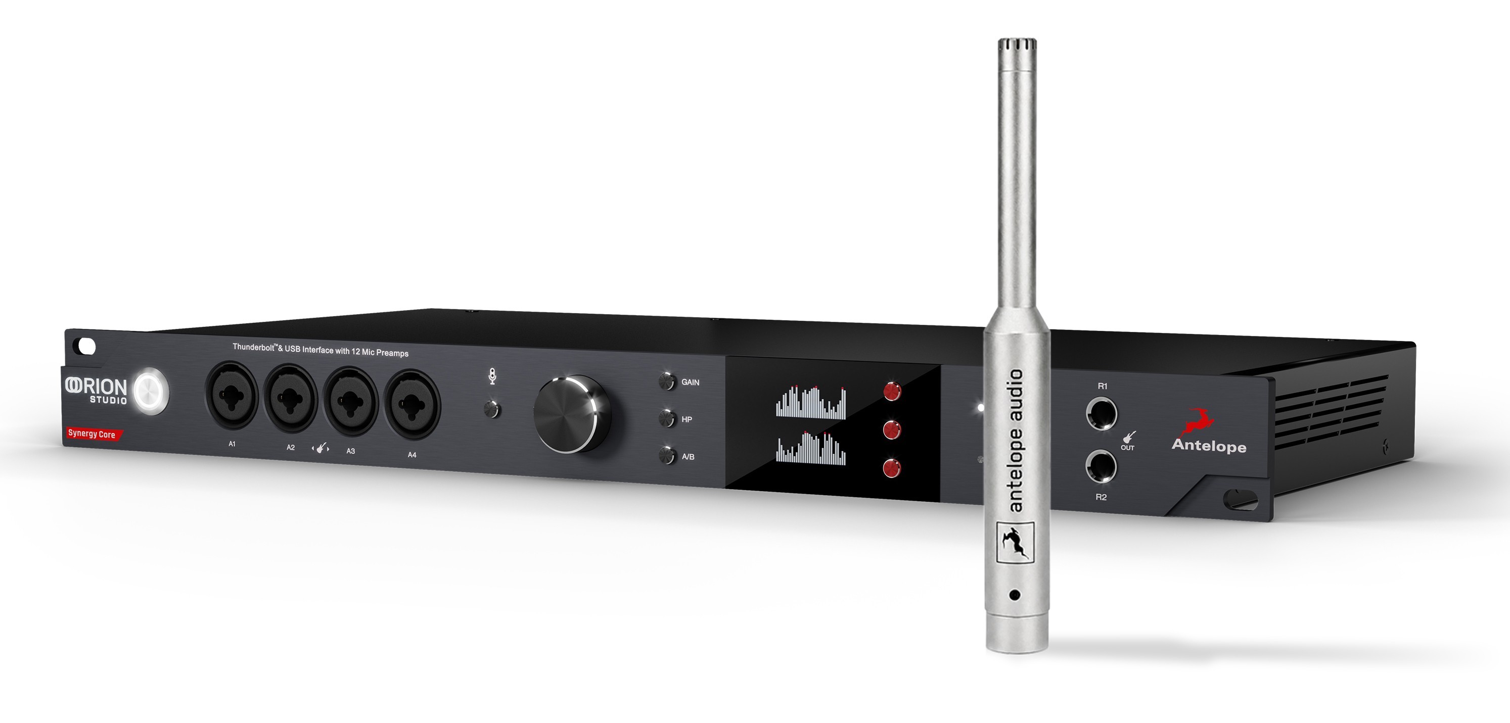 Antelope Audio Orion Studio Synergy Core con microfono di misurazione Edge 360