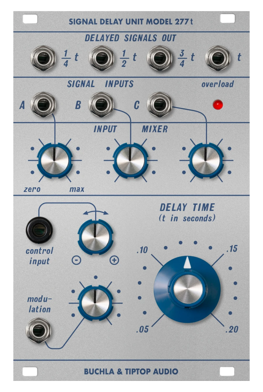 TipTop Audio 277t Signal Delay Unit
