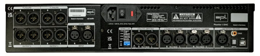 SPL PHONITOR 3 DAC + Exp. Rack