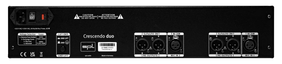 SPL CRESCENDO DUO V2