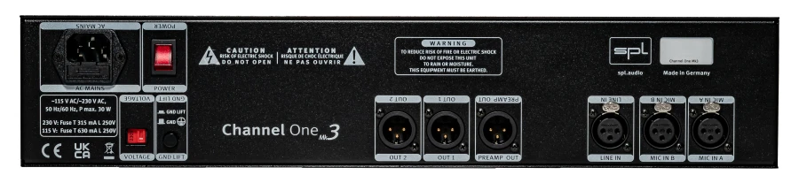 SPL CHANNEL ONE MK3 PREMIUM