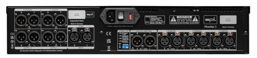 SPL PHONITOR 3 + Exp. Rack