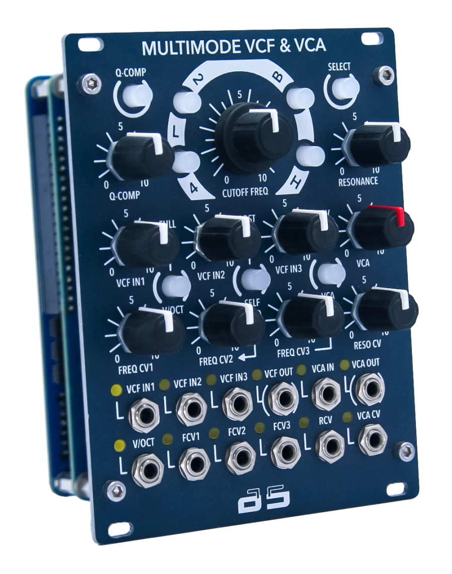 Adamsynths Multimode VCF VCA