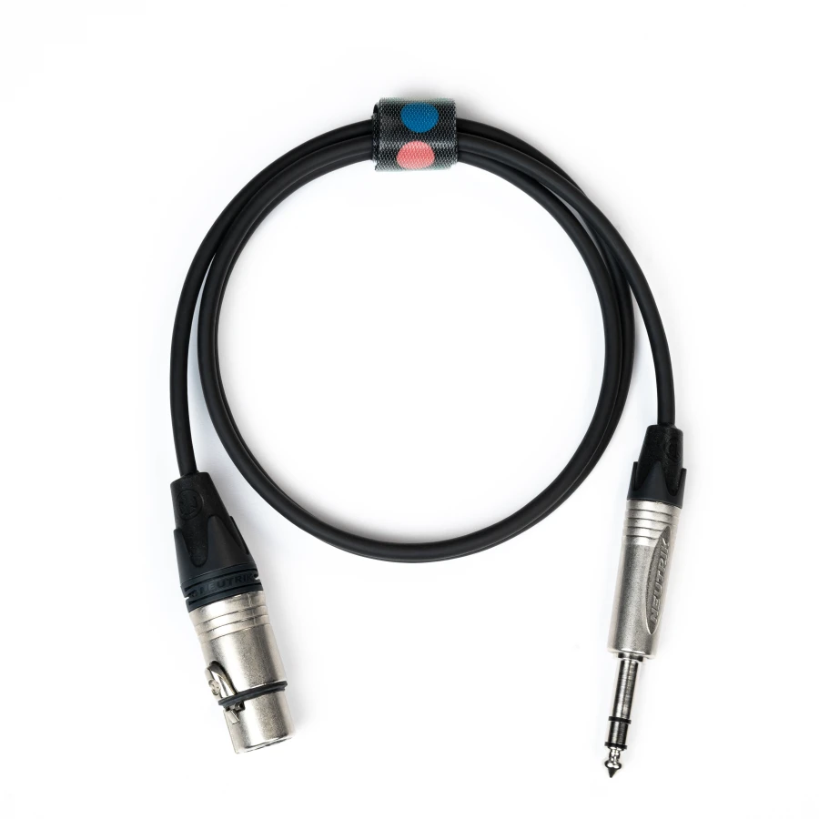 Milk Line Cable XLRF / Jack Deluxe 1m
