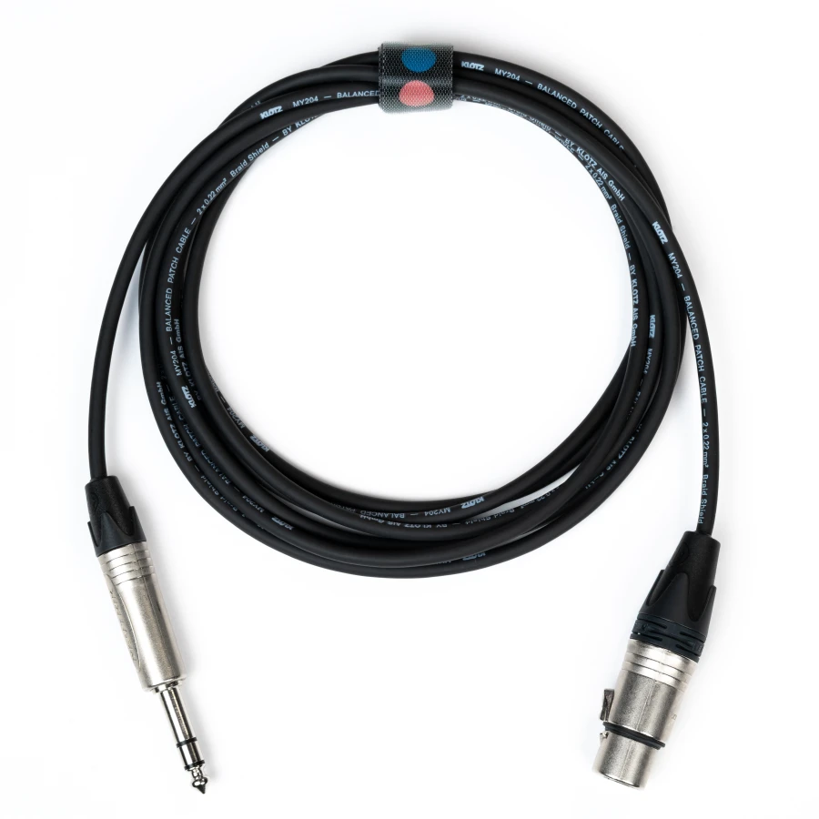 Milk Line Cable XLRF / Jack Deluxe 2m