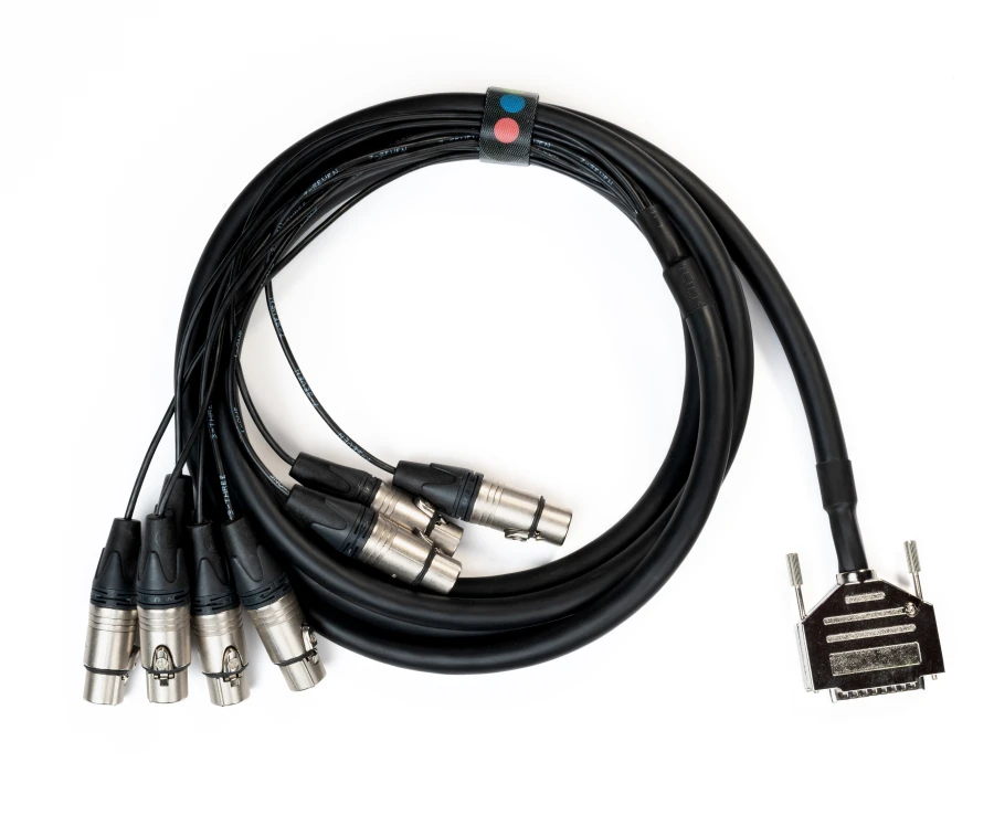 Milk Multicore Cable DSub / XLRf 1m